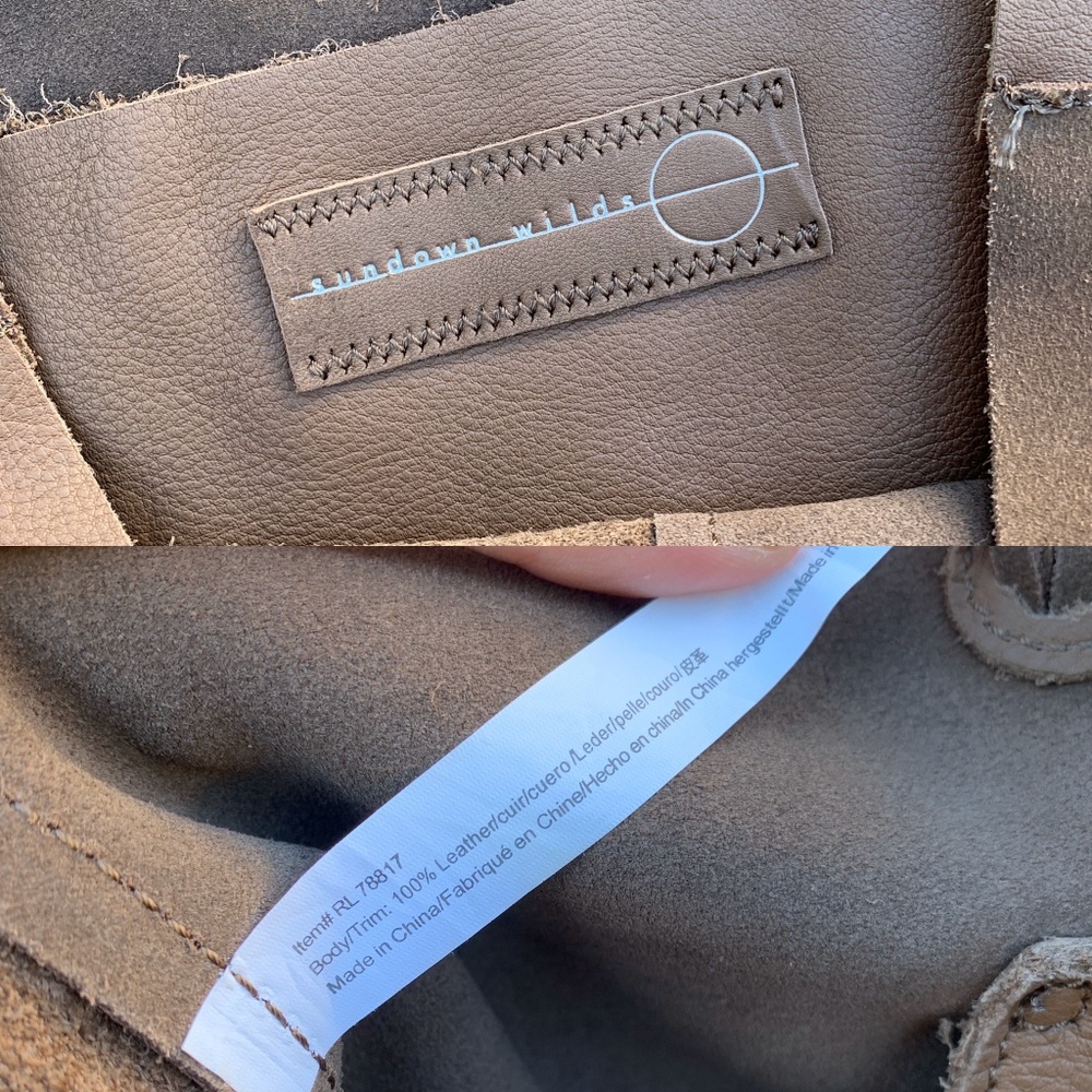 Sundown Wilds Leather Patchwork North Branch Tote - image 7